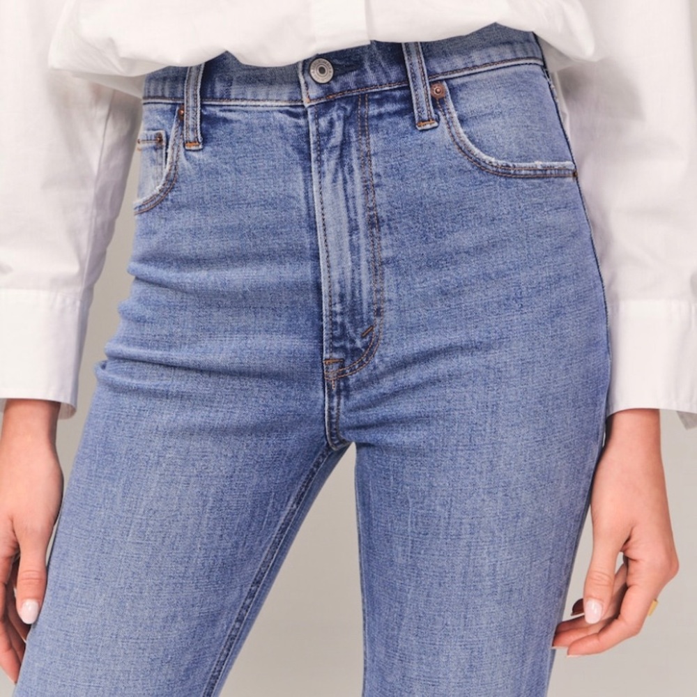 A&F Ultra high rise ankle straight - 4P